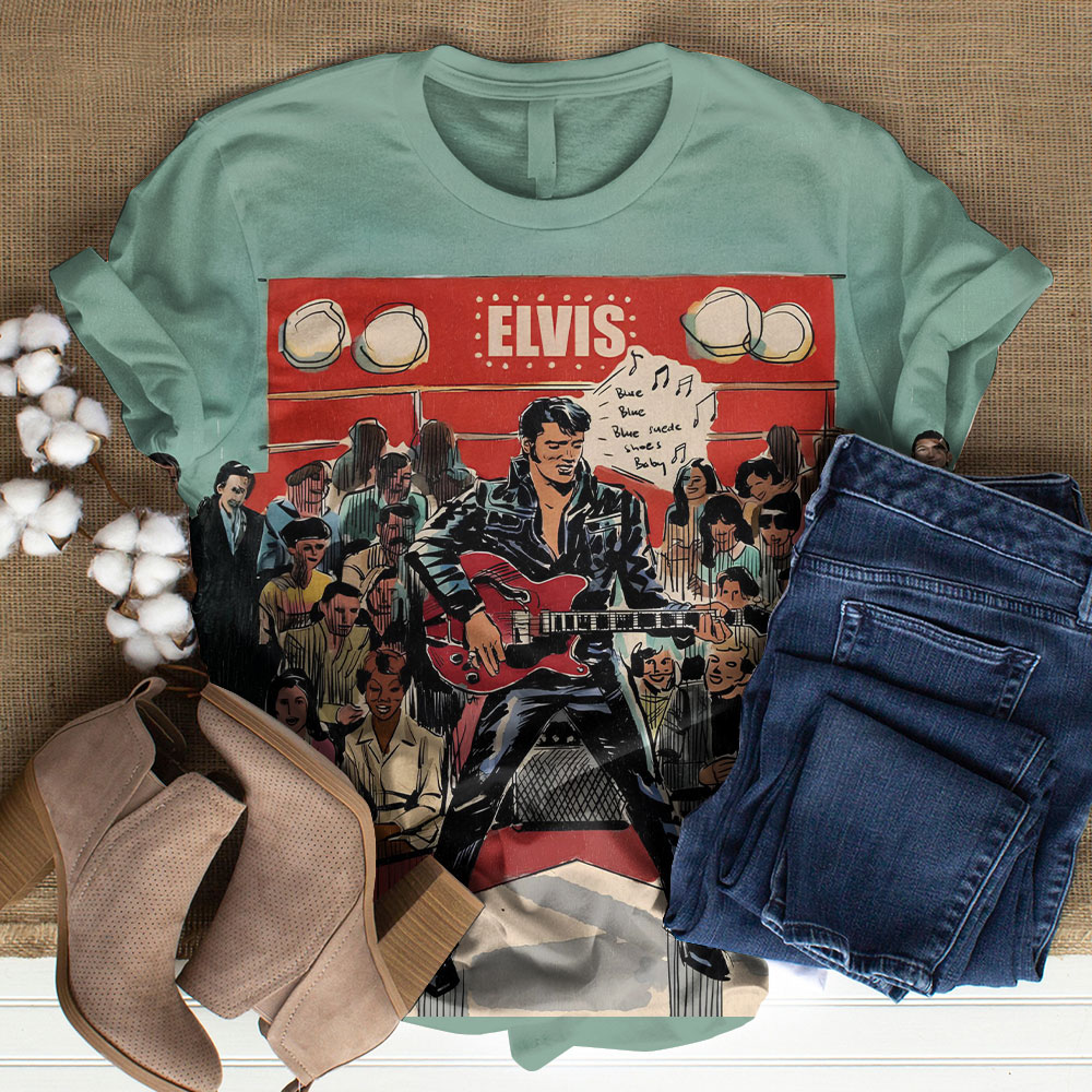 Elvis Presley Movie Star Shirt For Fans