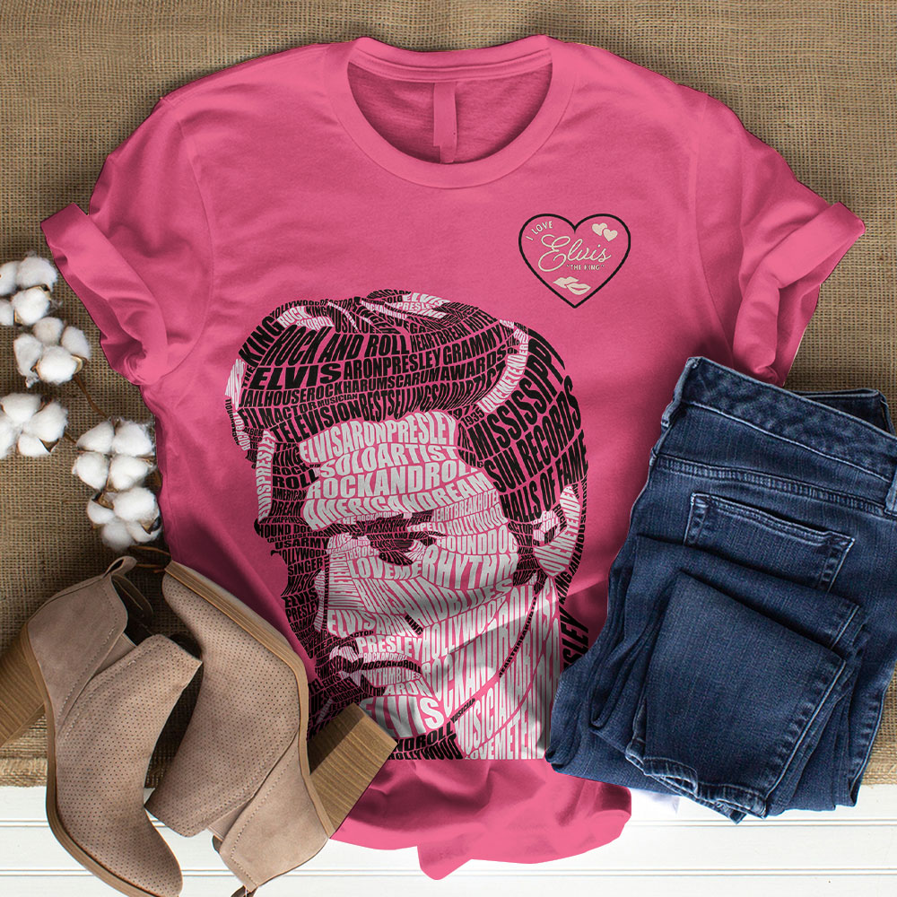 Elvis Presley Leather Outfit Shirt For Fans