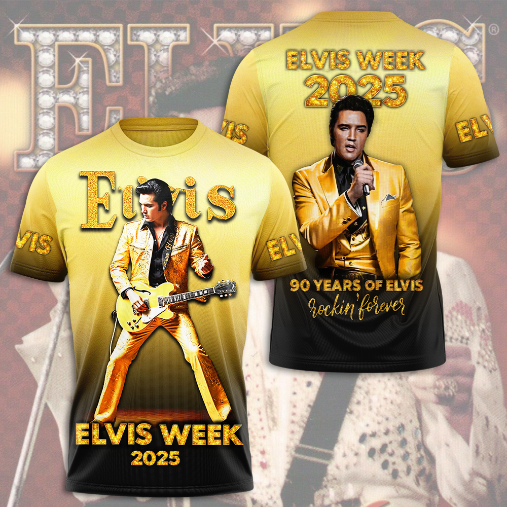 Elvis Presley Golden Records Shirt For Fans