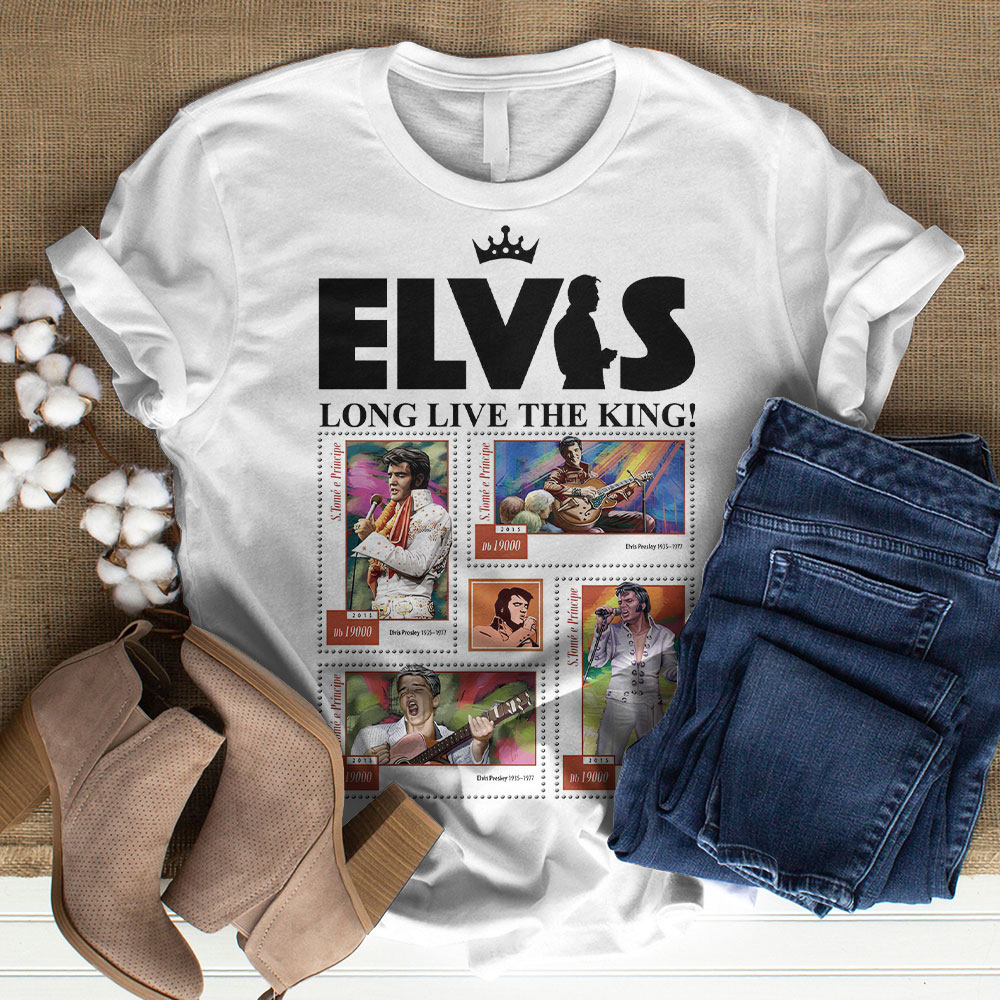 Elvis Presley Blue Moon Shirt For Fans