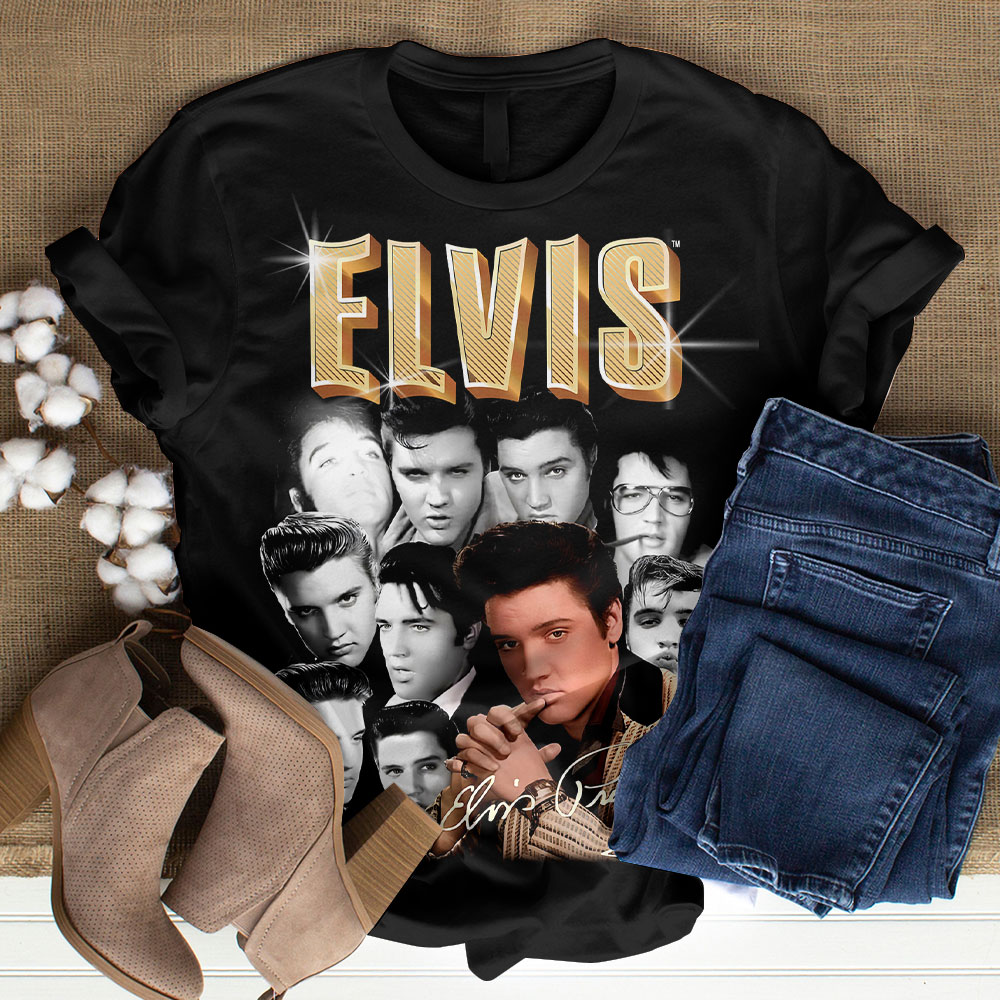 Elvis Presley Presley Parade Shirt For Fans