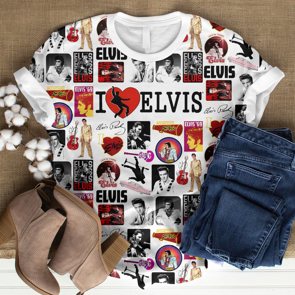 Elvis Presley Sun Records Shirt For Fans