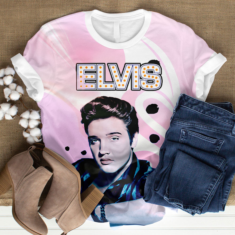 Elvis Presley Rock 'N' Roll Hall Of Fame Shirt For Fans