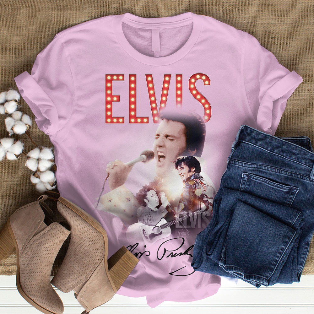 Elvis Presley Album Shirt For Fans