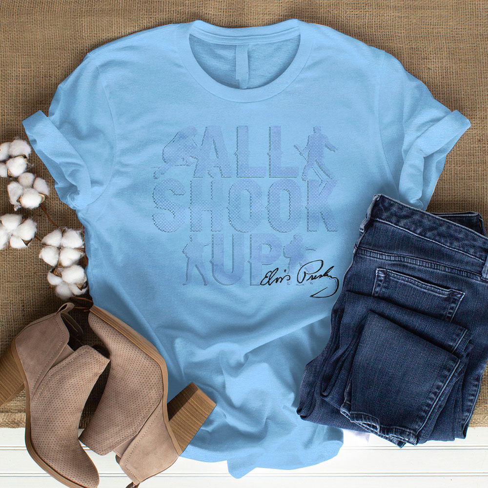 Elvis Presley Blues-Influenced Shirt For Fans