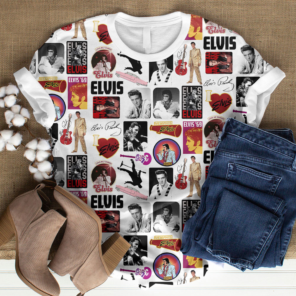 Elvis Presley Recording Studio Shirt For Fans