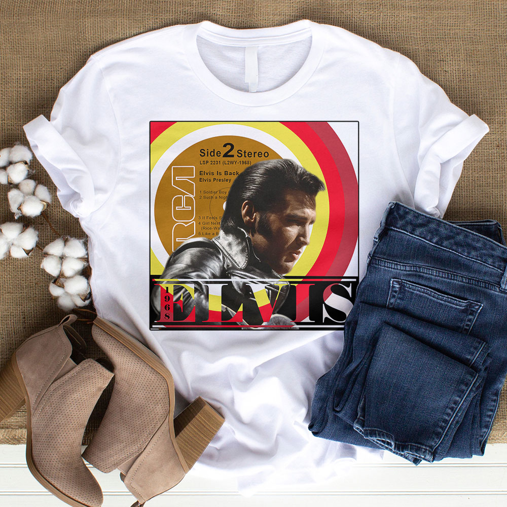 Elvis Presley Gospel Singing Shirt For Men