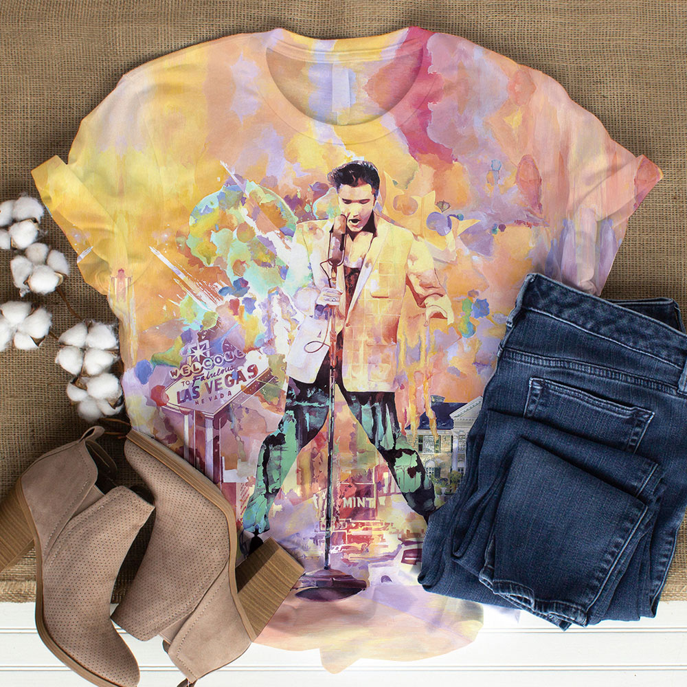 Elvis Presley Gospel Shirt For Men