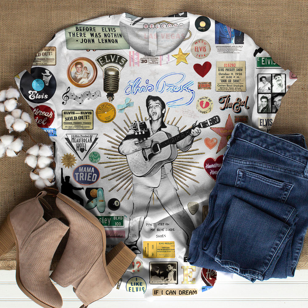 Elvis Presley 1935-1977 Shirt For Men