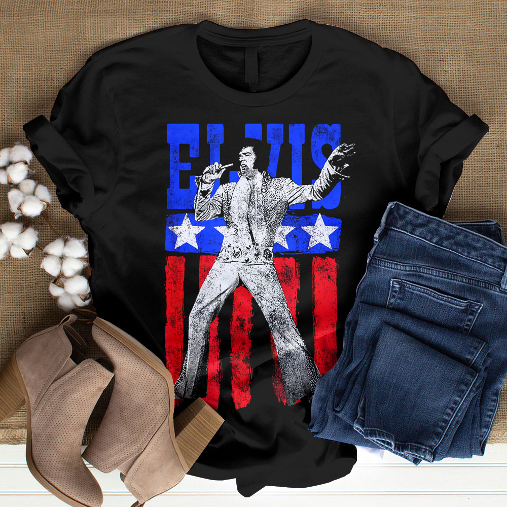 Elvis Presley Satellites Shirt For Men