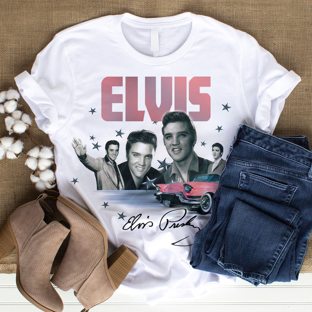 Elvis Presley Rock 'N' Roll Hall Of Fame Shirt For Men