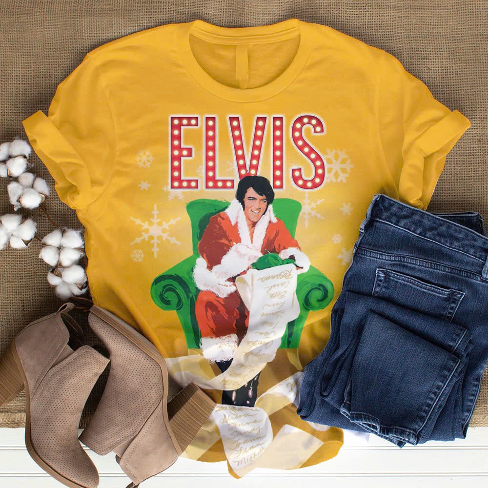 Elvis Presley Multi-Platinum Shirt For Men