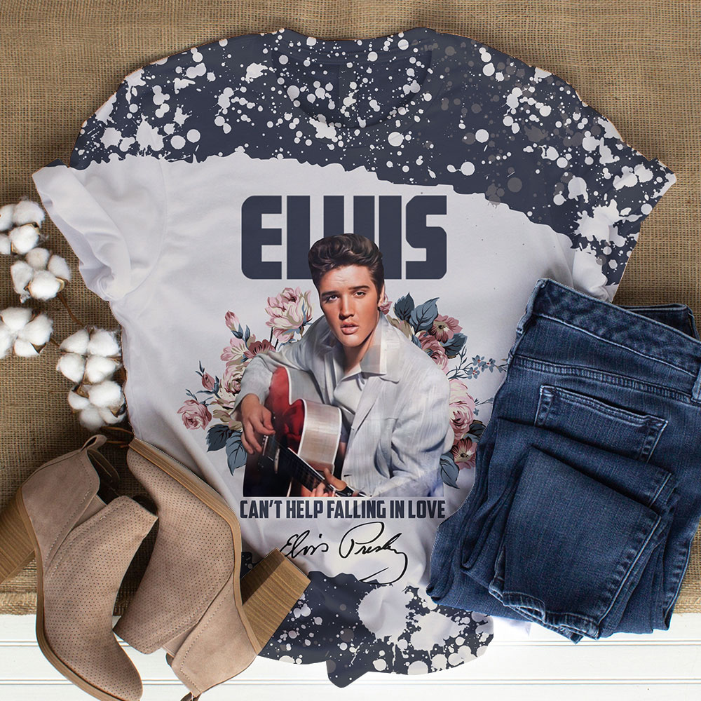 Elvis Presley King Of Rock And Roll Shirt For Men