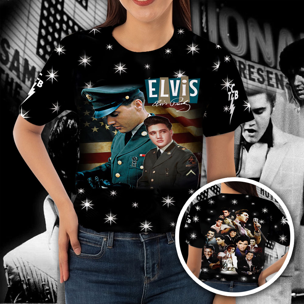 Elvis Presley Live Performances Shirt For Men