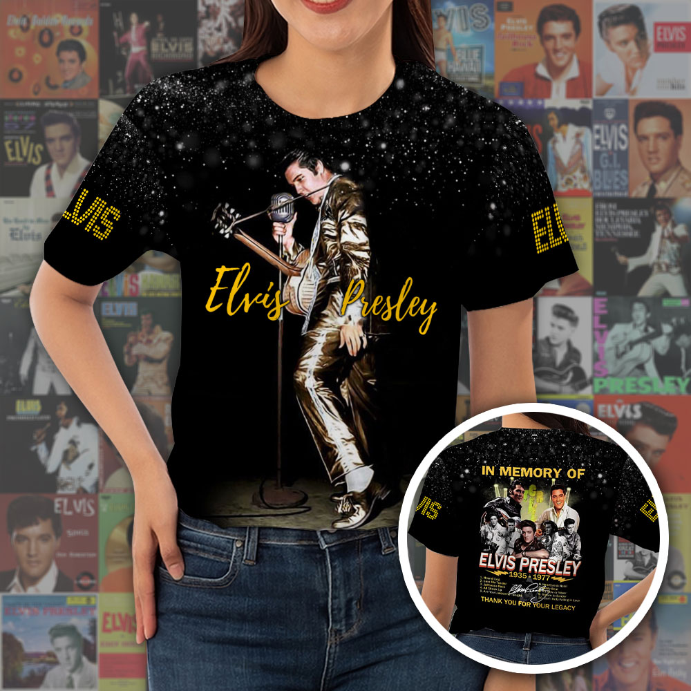 Elvis Presley Gospel Choir Shirt For Men