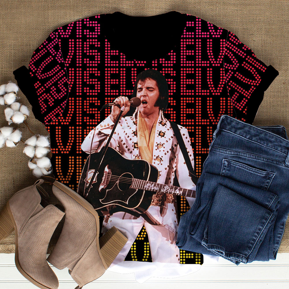 Elvis Presley Sgt. Pepper Parody Shirt For Men