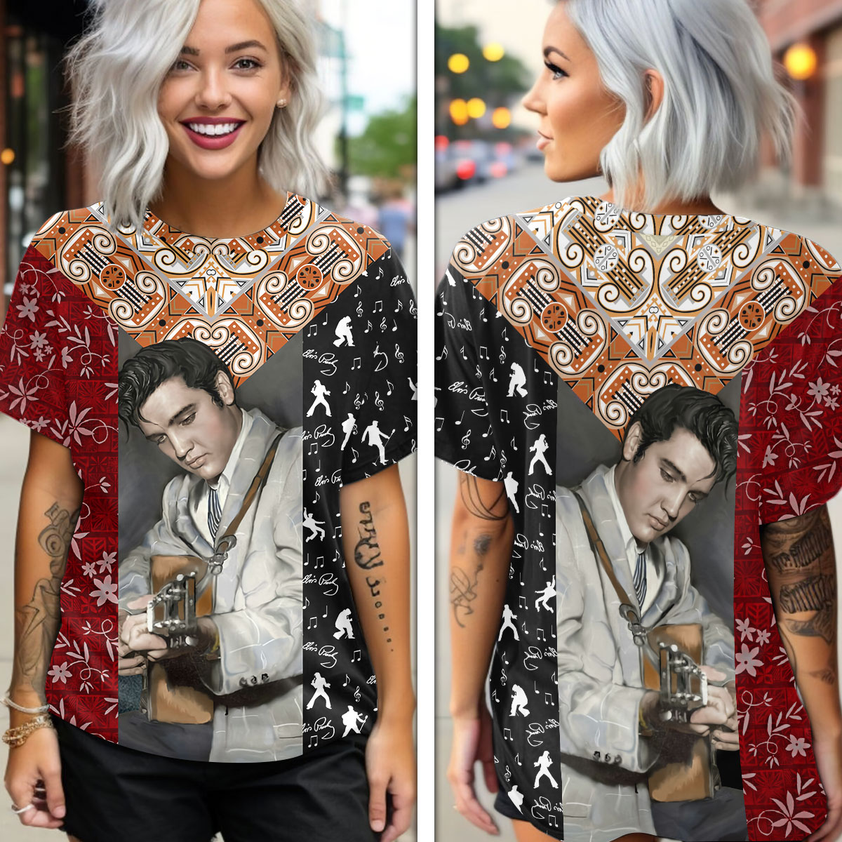 Elvis Presley Lp Shirt For Men