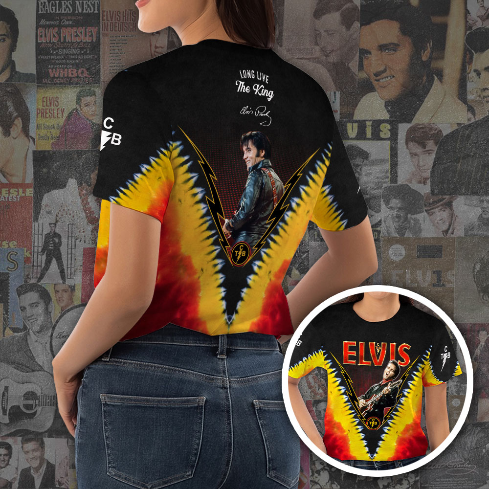 Elvis Presley 1969 Aloha Concert Shirt For Men