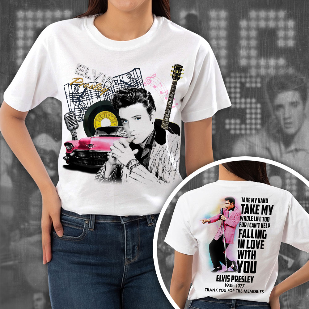 Elvis Presley Cultural Impact Shirt For Men