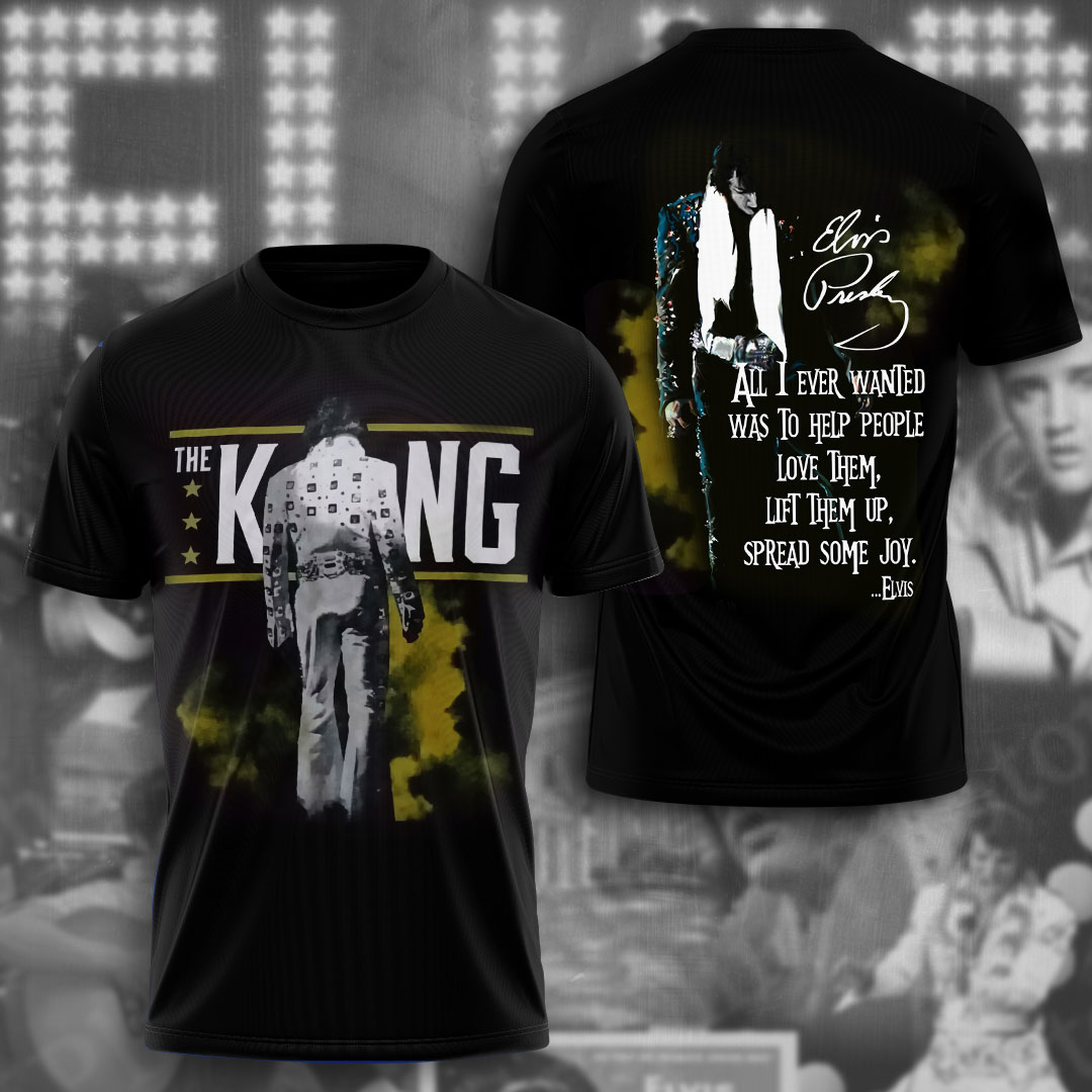 Elvis Presley Inspirational Shirt For Men