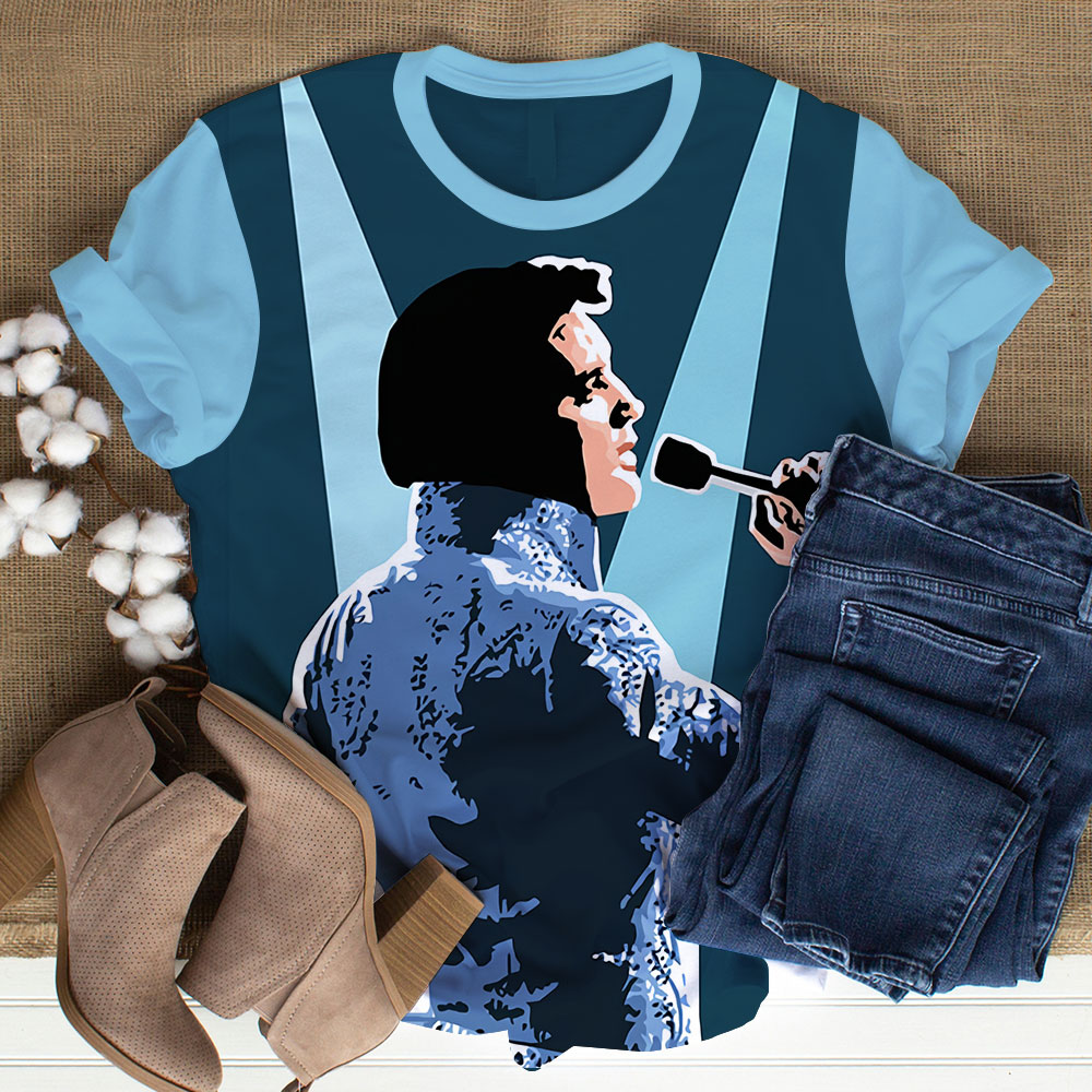 Elvis Presley Blue Hawaii Shirt For Men