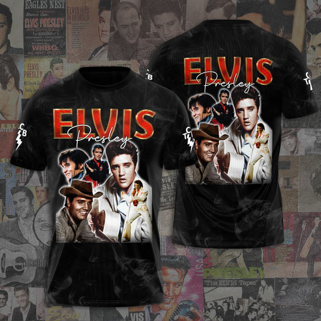 Elvis Presley Sideburns Shirt For Men