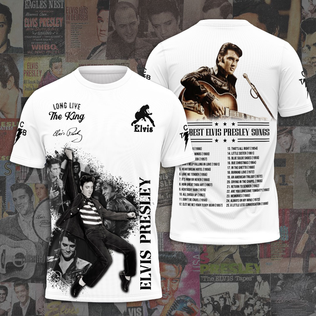 Elvis Presley Graceland Vault Shirt For Men