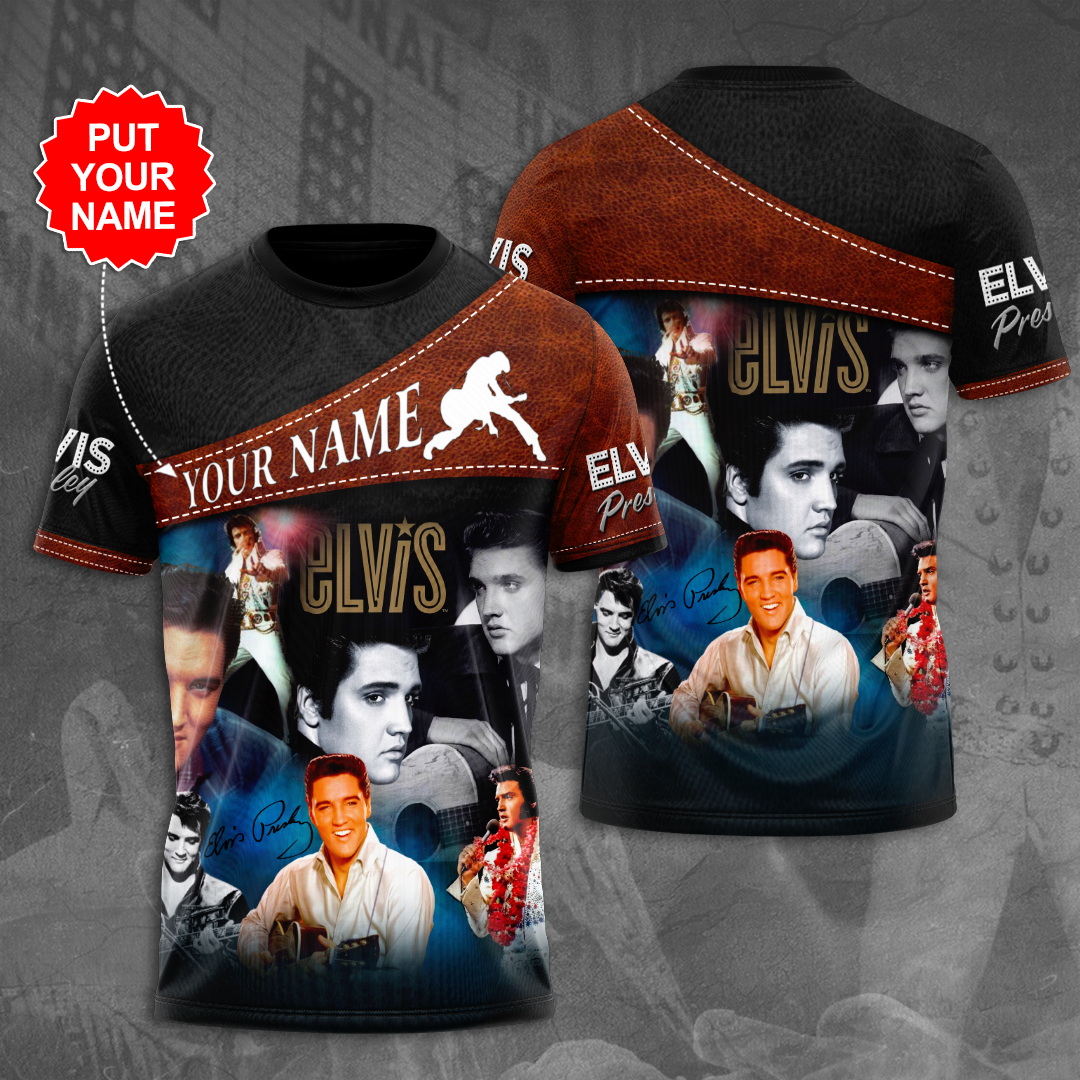 Personalized Elvis Presley Hip-Shaking Shirt For Women