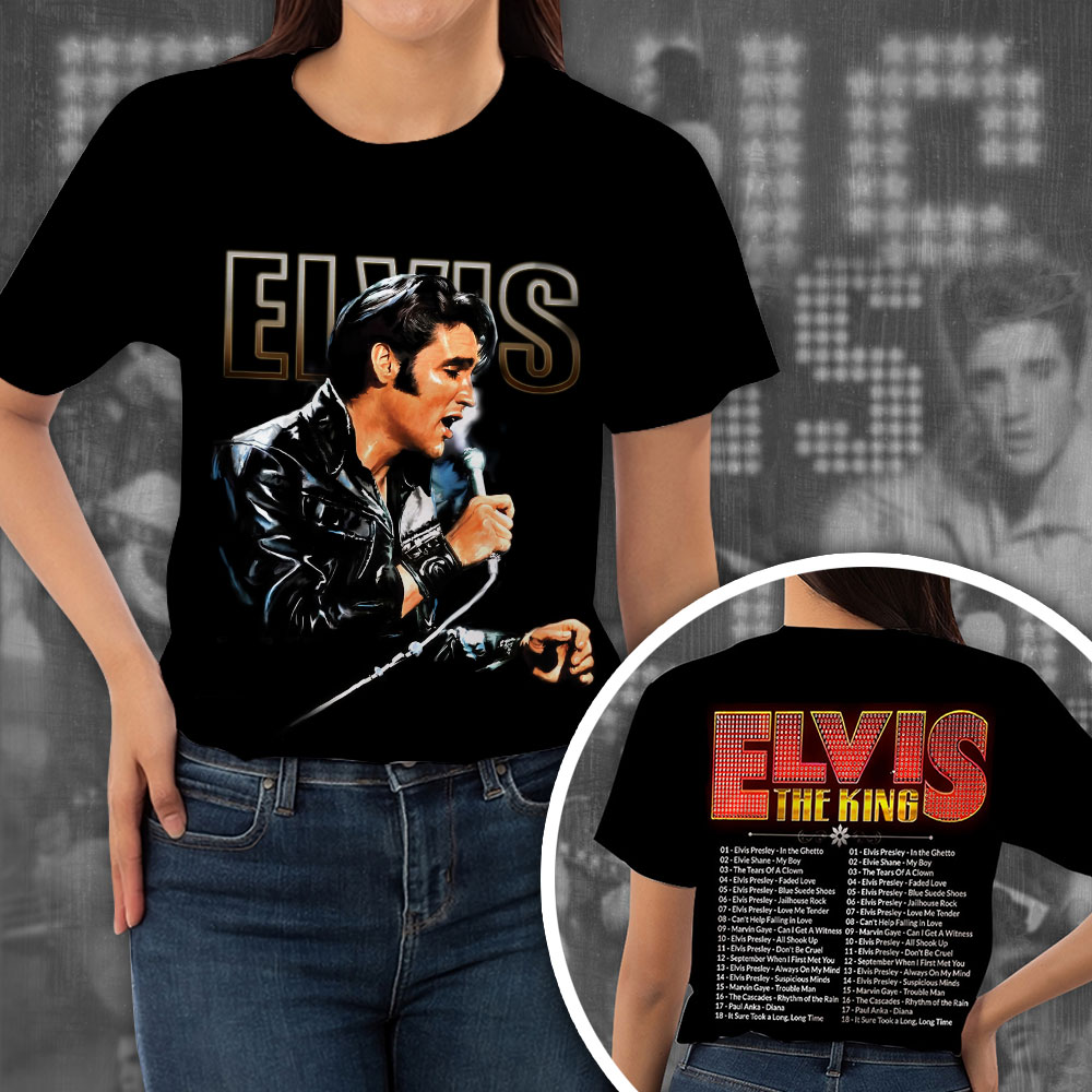 Elvis Presley Burning Love Shirt For Women