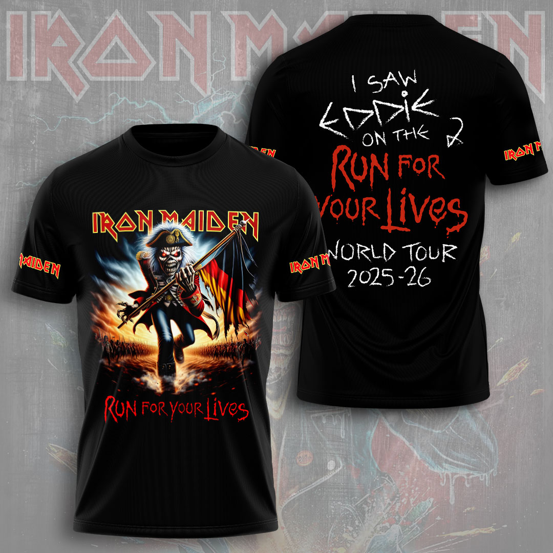 Iron Maiden Crossbones Shirt