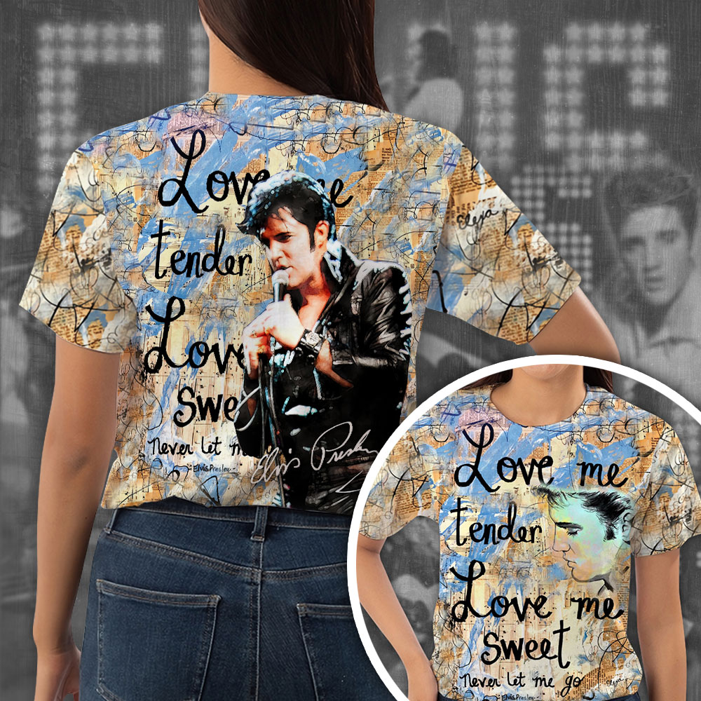 Elvis Presley All Shook Up Shirt For Women