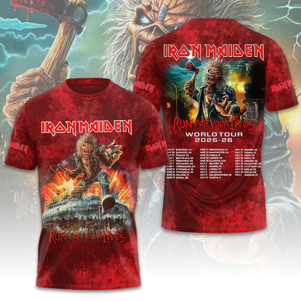 Iron Maiden Black Shirt