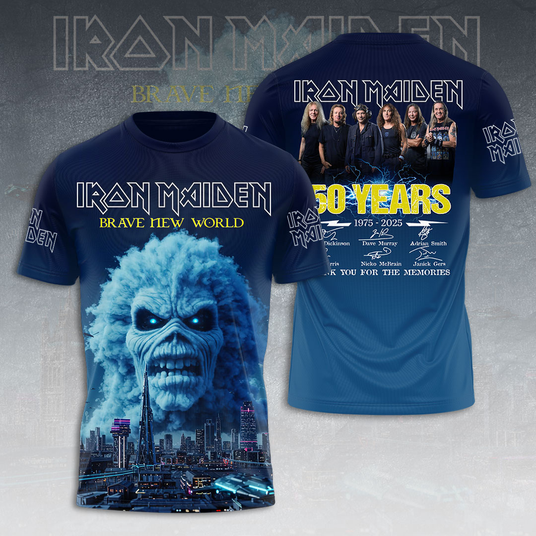 Iron Maiden Fan Design Shirt