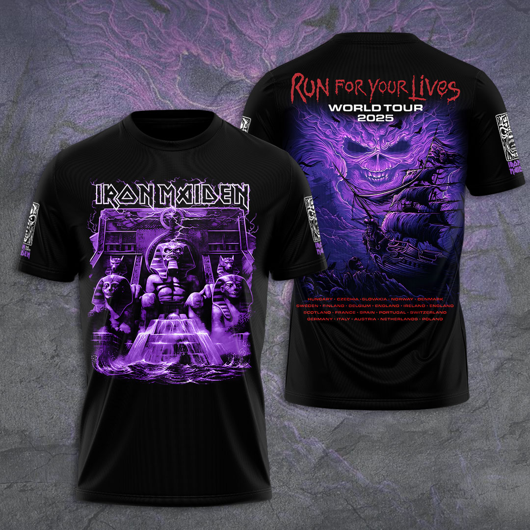 Iron Maiden Concert Shirt