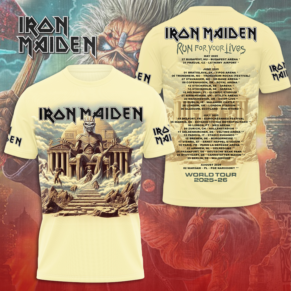Iron Maiden Live Dvd Shirt