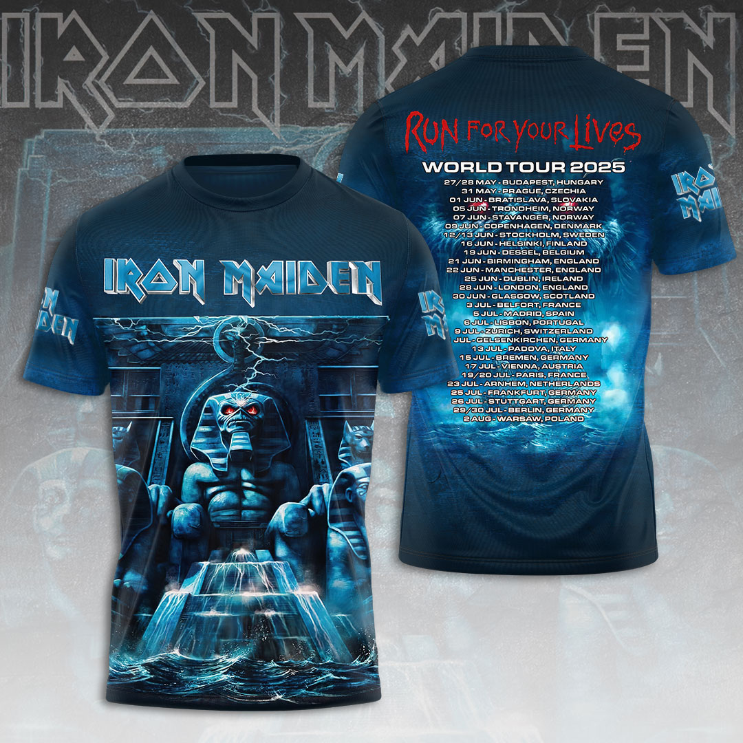 Iron Maiden Union Jack Shirt
