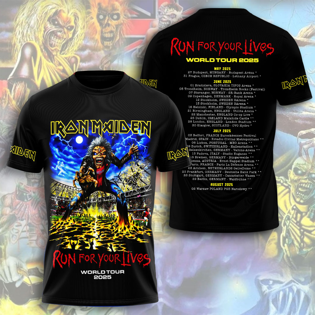 Iron Maiden Sci-Fi Art Shirt