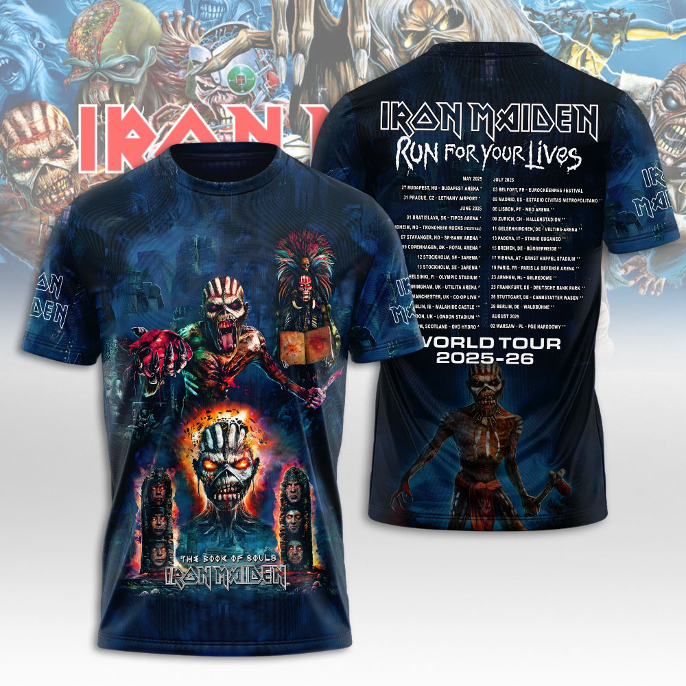 Iron Maiden Band Break Shirt