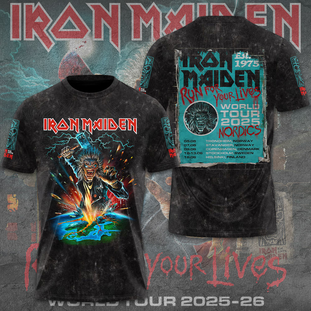 Iron Maiden Metal Royalty Shirt