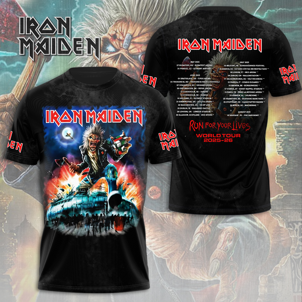 Iron Maiden Album Cycle Shirt