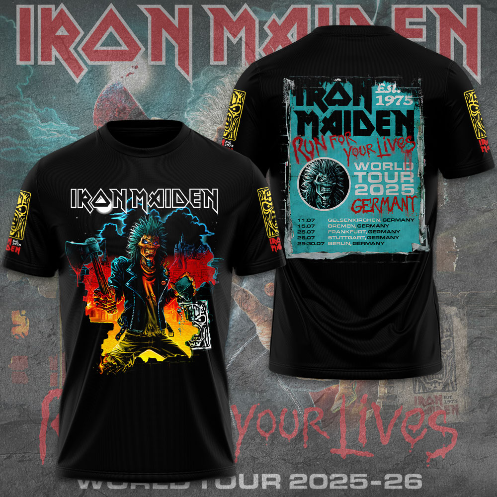 Iron Maiden Riffing Shirt
