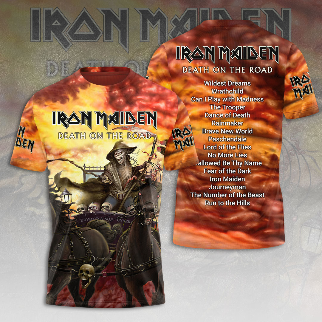 Iron Maiden Music 2026 3D T-Shirt