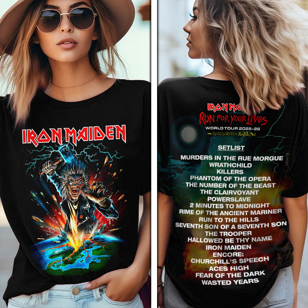 Iron Maiden Stadium Tour Shirt
