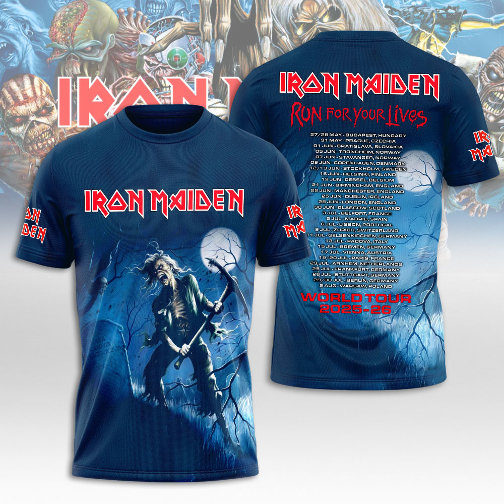 Iron Maiden Lp Shirt
