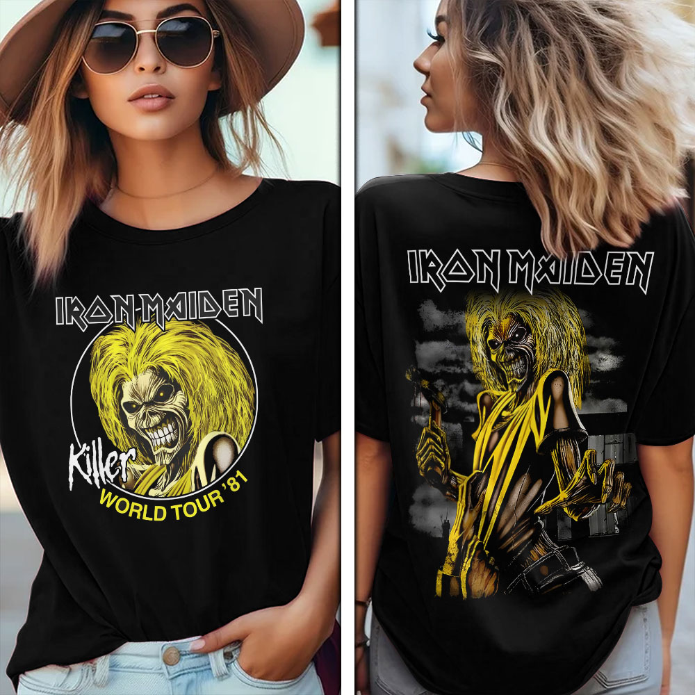Iron Maiden Music 3D T-Shirt