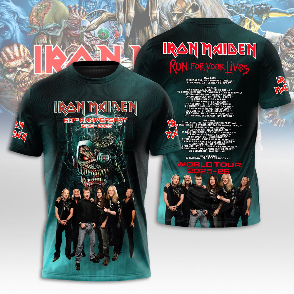 Iron Maiden Maiden 3D T-Shirt