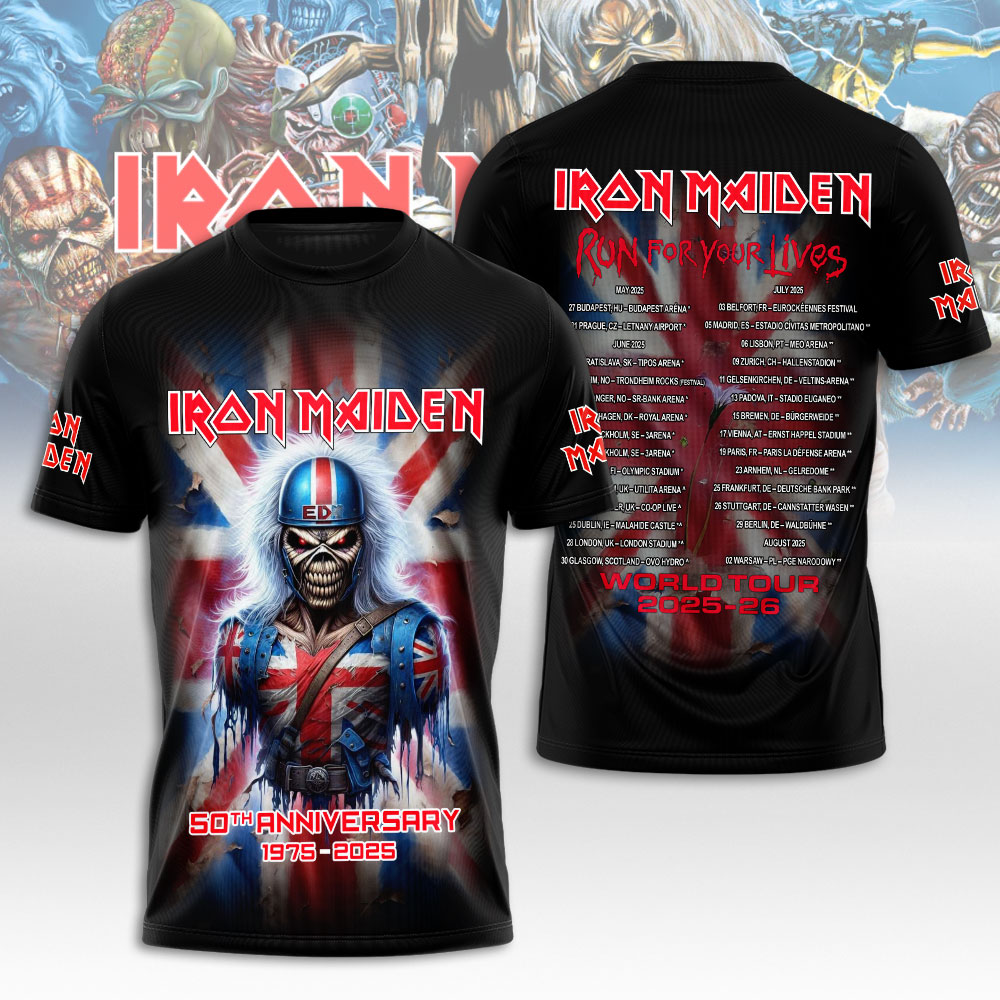 Iron Maiden The Beast Mascot 3D T-Shirt