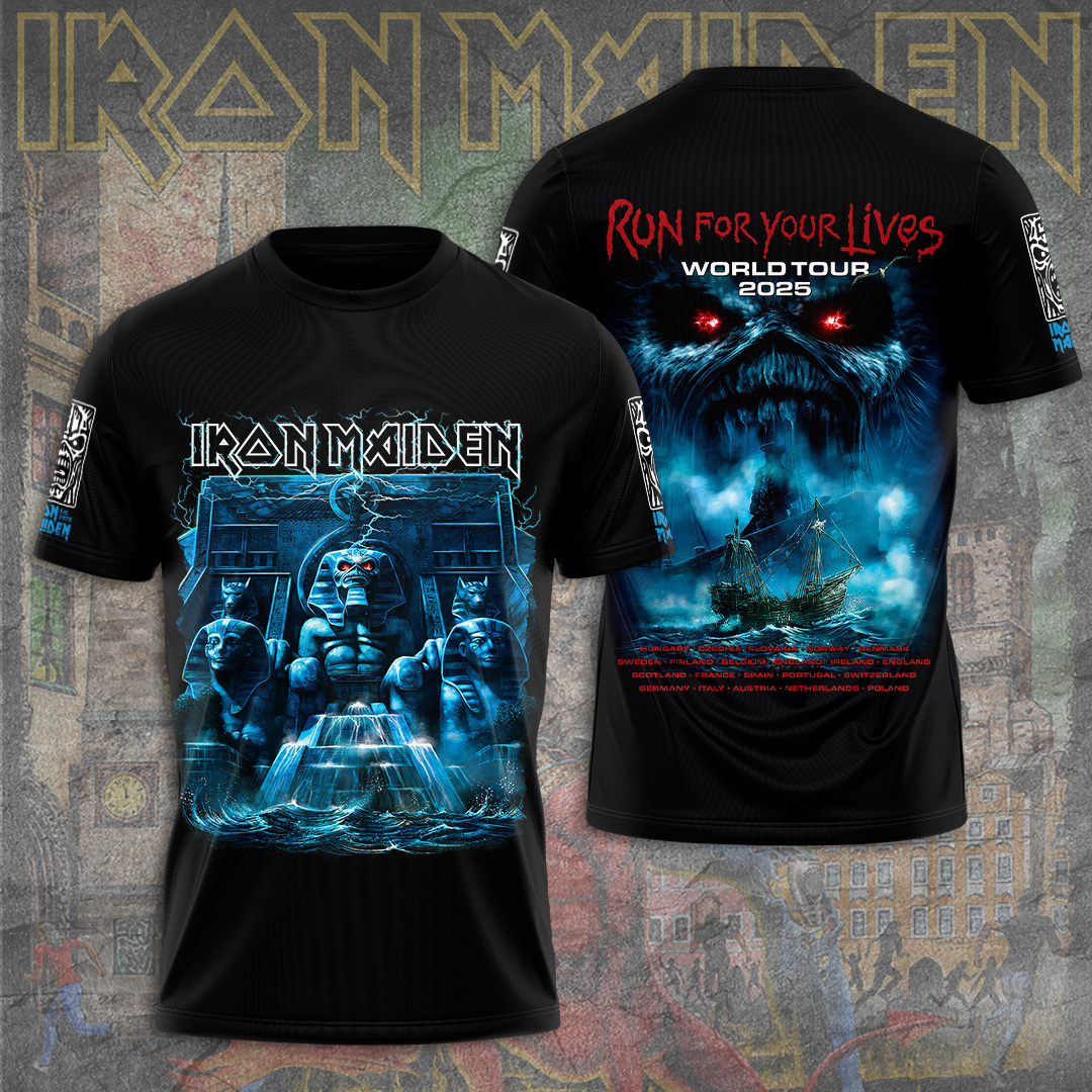 Iron Maiden Aces High 3D T-Shirt