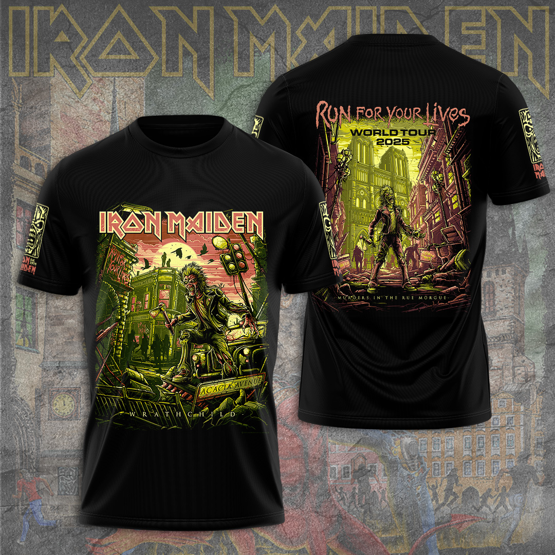 Iron Maiden Number Of The Beast 3D T-Shirt