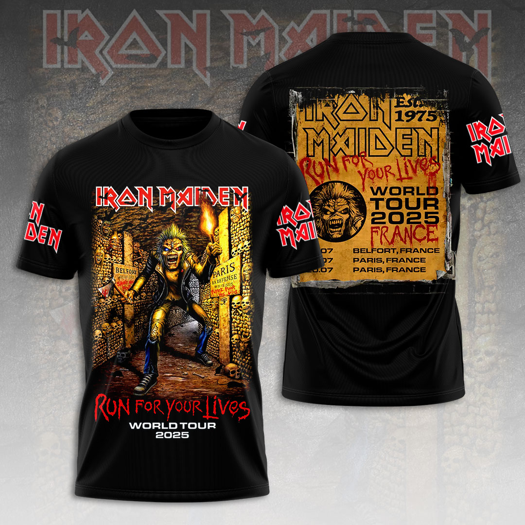 Iron Maiden Dance Of Death 3D T-Shirt